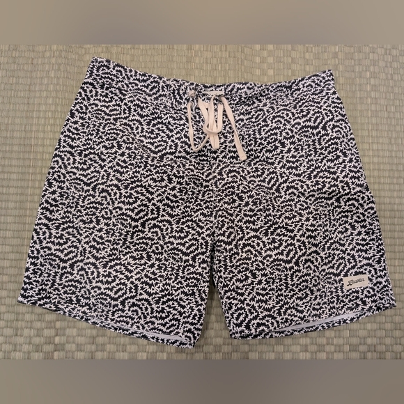 Bather Other - Bather Black Zig Zag Swim Trunks Men's Size 30 Made in Canada